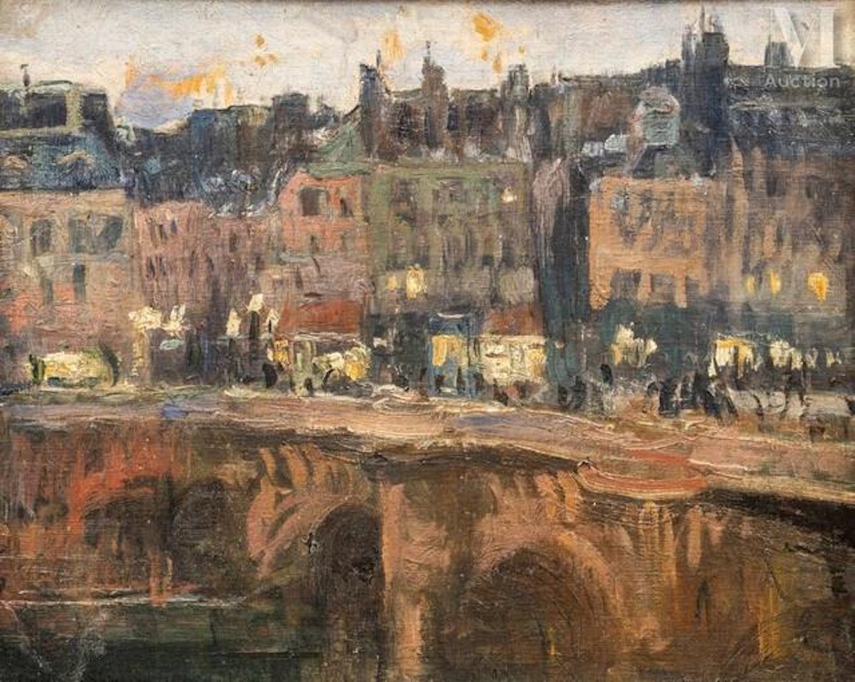 The Pont Neuf, Paris by Othon Friesz