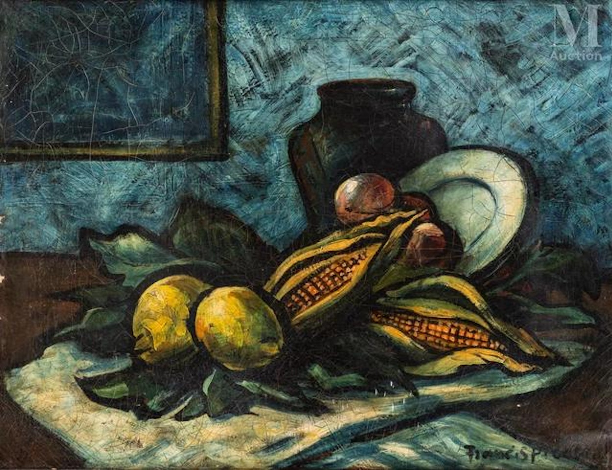 Still life with corn by Francis Picabia