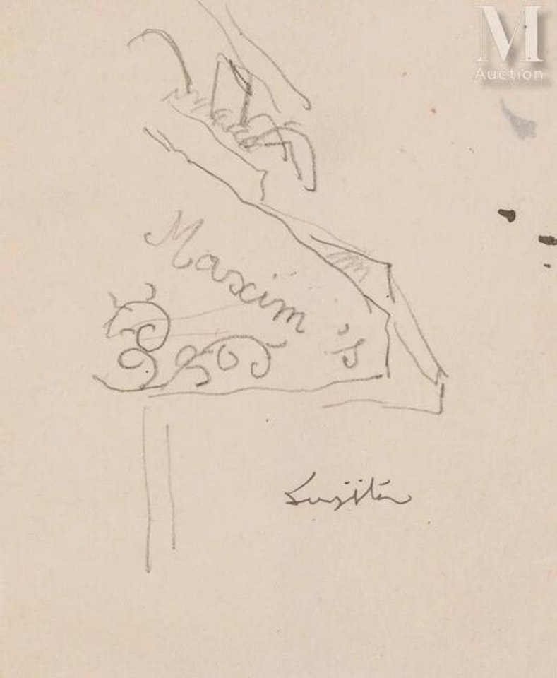 Maxim"s by Leonard Tsuguharu Foujita