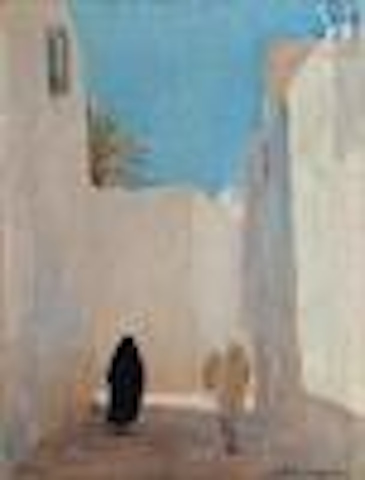 Street in Sousse by Alexandre Roubtzoff