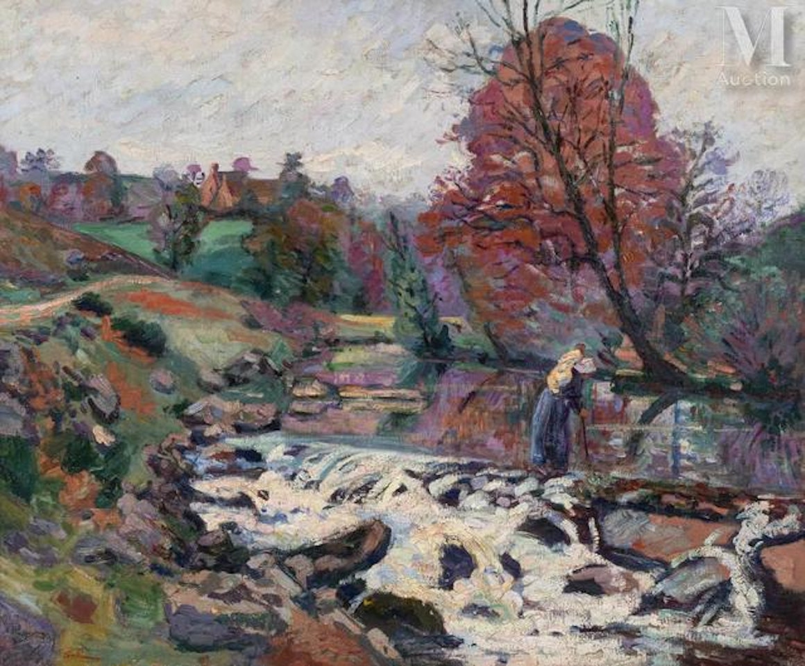 Bouchardonnes Locks, Creuse by Armand Guillaumin