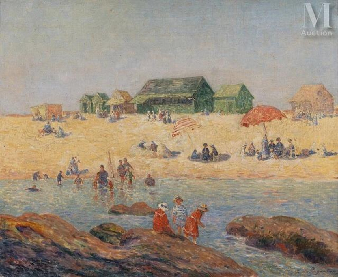Sea bathing by Ferdinand du Puigaudeau