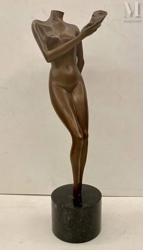 Narcissus (free hands) by Man Ray