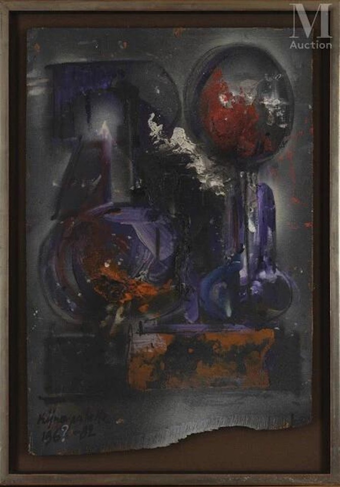 Palette, 196? by Ladislas Kijno
