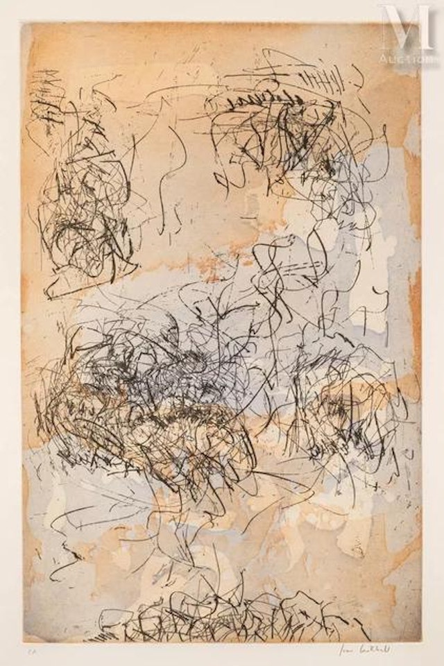 Sunflowers V by Joan Mitchell