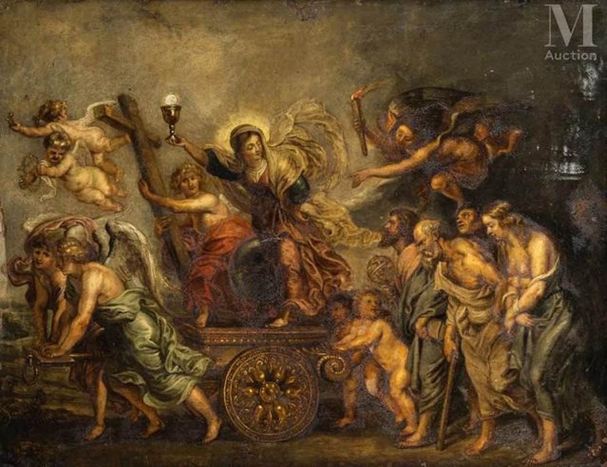 Allegory of the Catholic Faith by Flemish School
