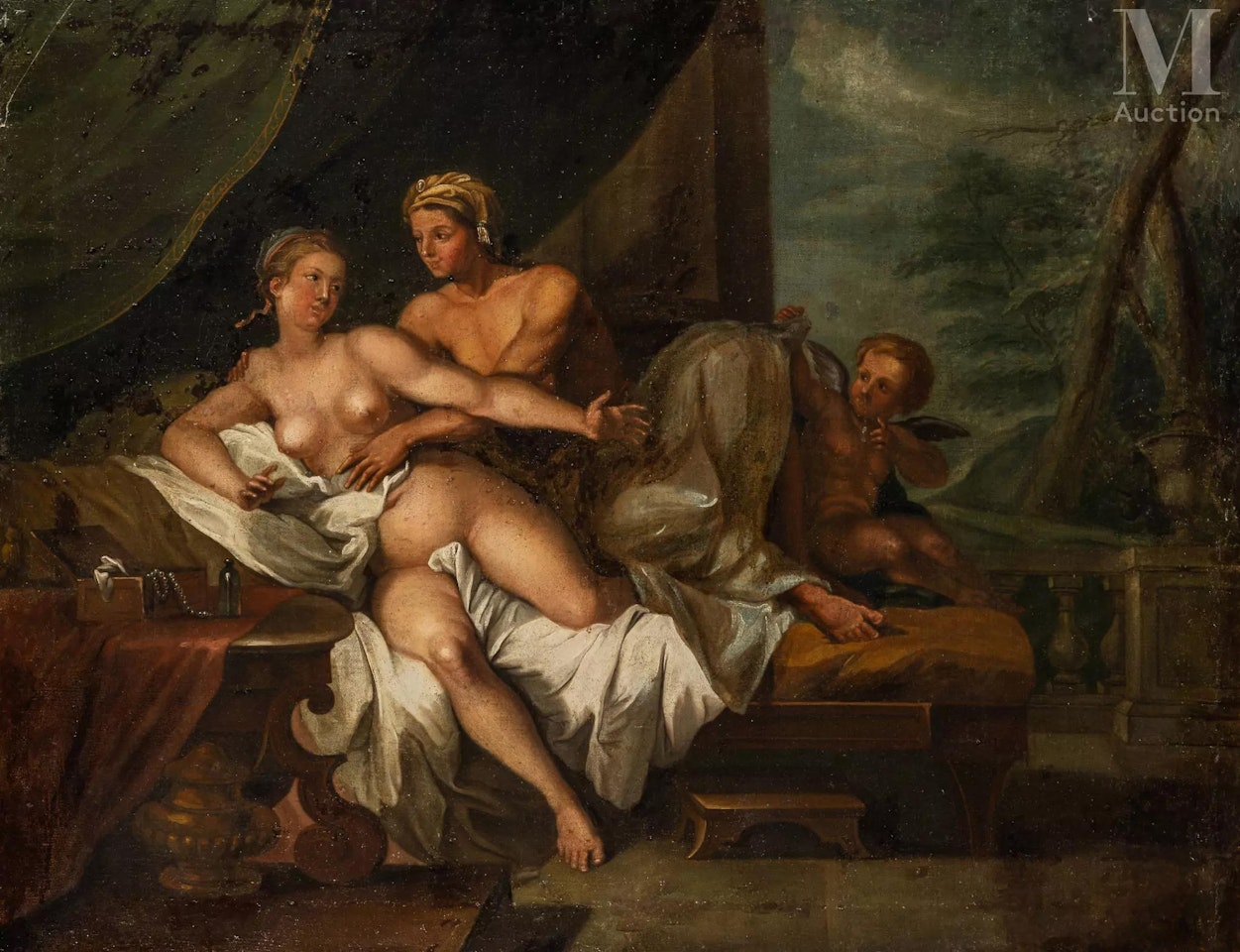 Mars and Venus by French School