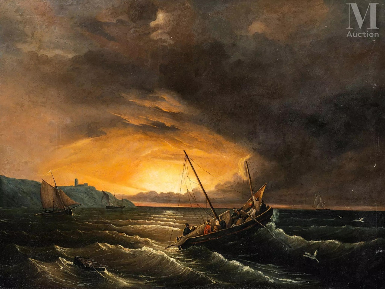The sea trip by French School
