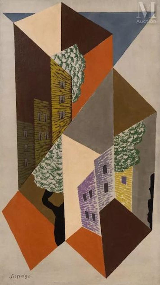 Character in the city by Leopold Survage