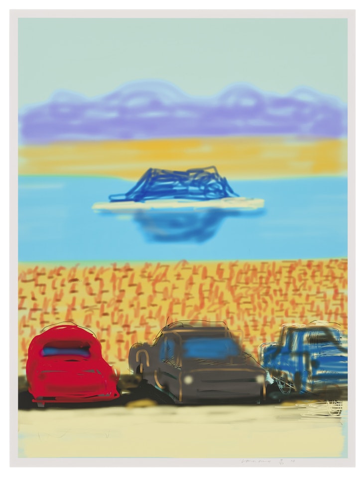 Untitled No. 17, from: The Yosemite Suite by David Hockney