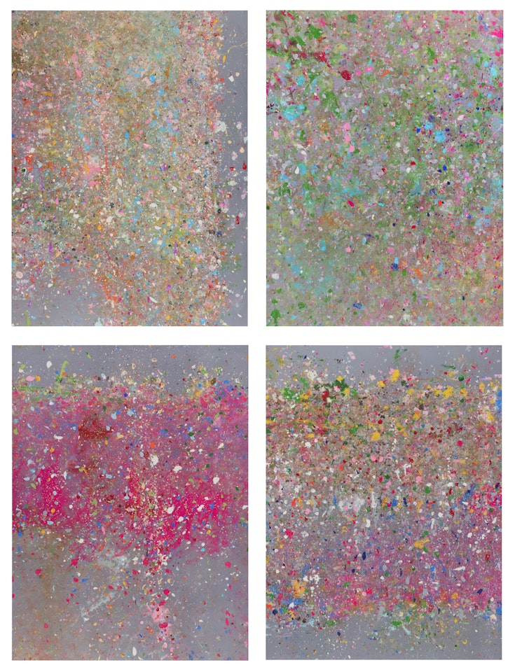 Where the Land Meets the Sea (H13 1-4) by Damien Hirst
