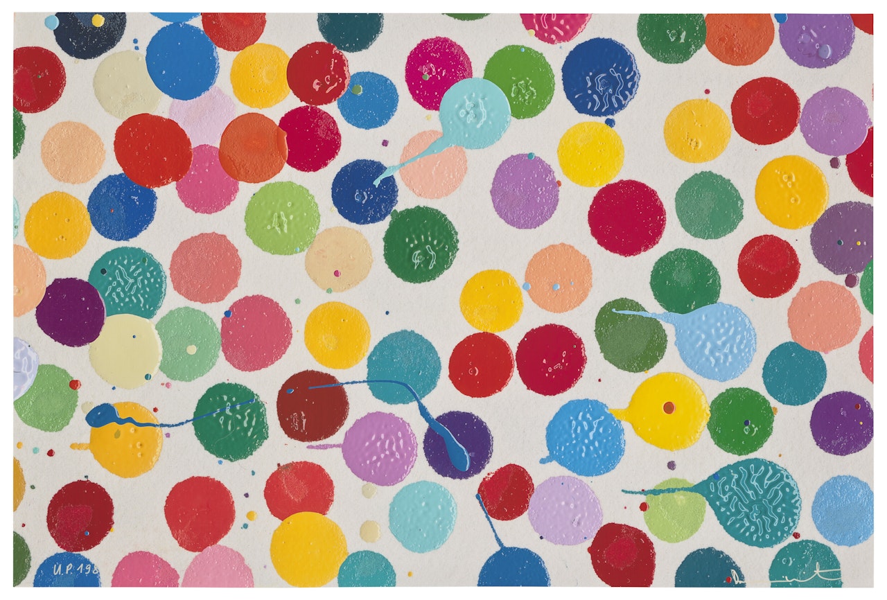 The Currency Unique Print (H11) by Damien Hirst