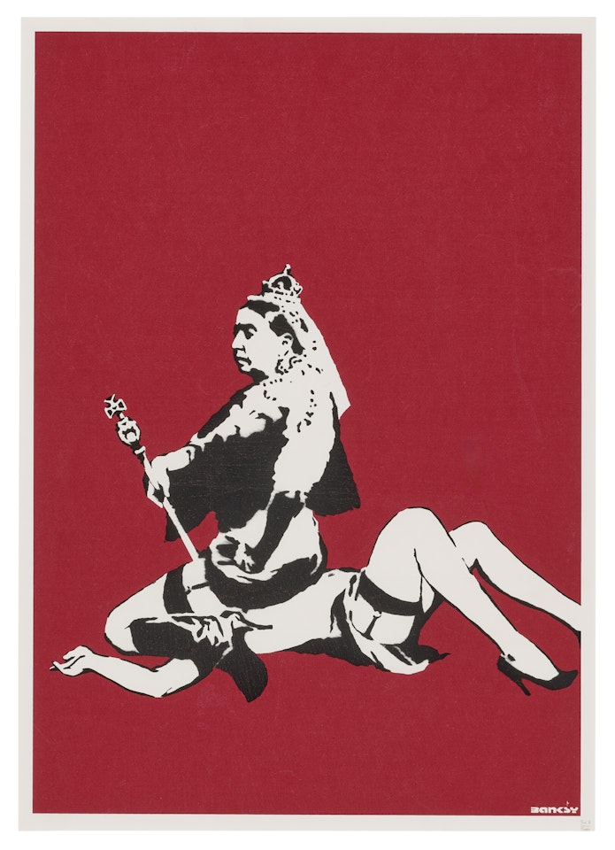 Queen Vic by Banksy