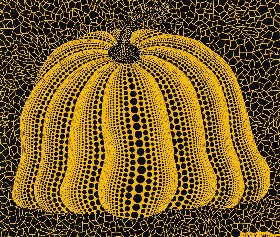 Pumpkin 2000 (Yellow) by Yayoi Kusama
