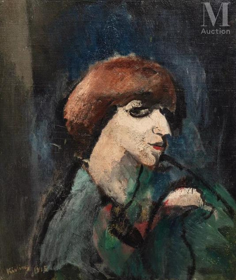 Portrait of Renee Kisling by Moïse Kisling