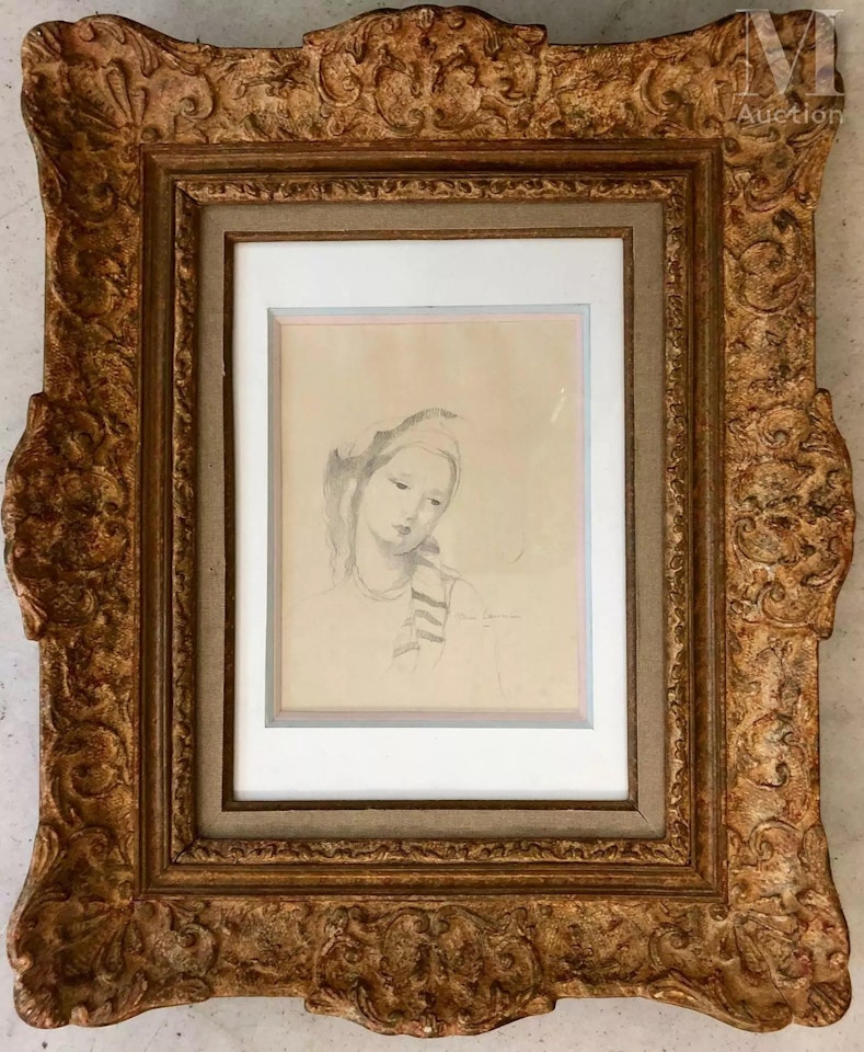 Portrait of a woman by Marie Laurencin