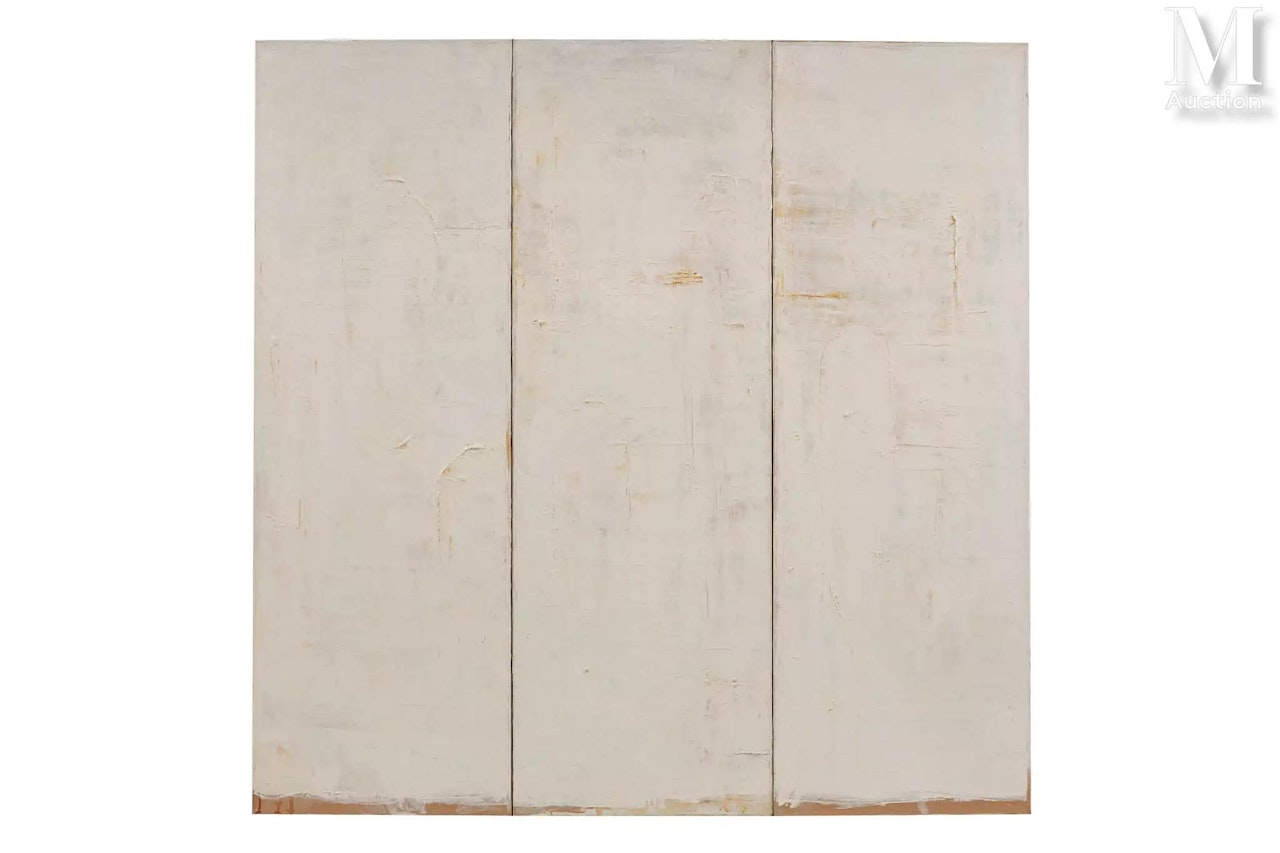 Bianco Trittico by Piero Pizzi Cannella