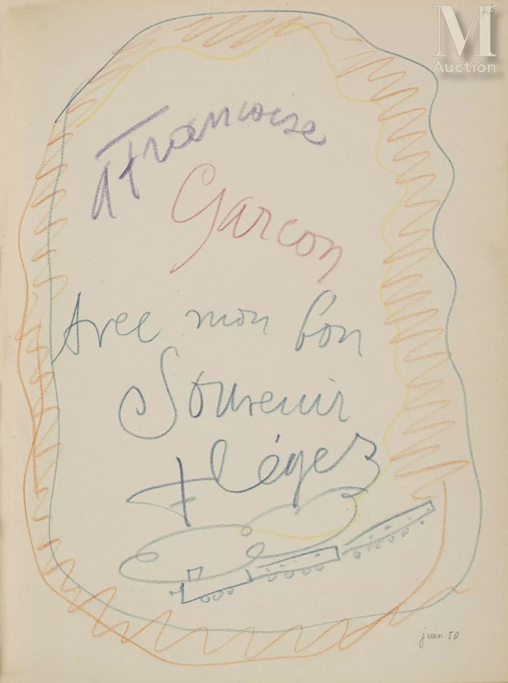 Dedication by Fernand Leger