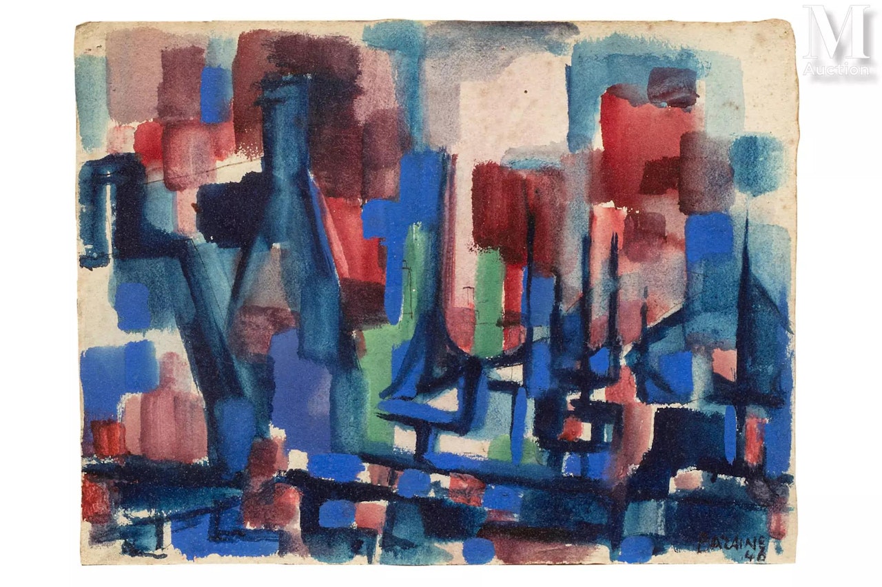 Composition by Jean René Bazaine