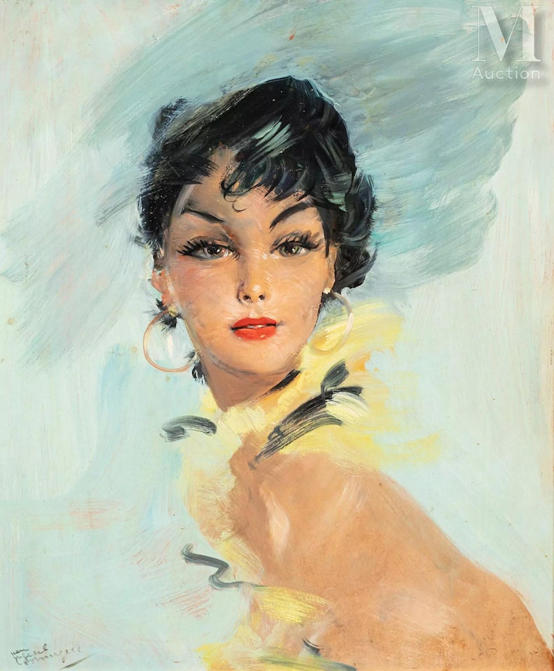 Rafa by Jean Gabriel Domergue