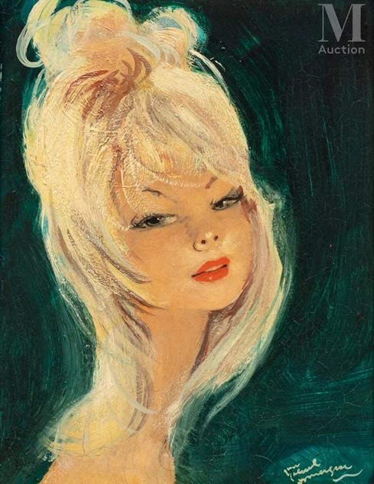 Ninon by Jean Gabriel Domergue