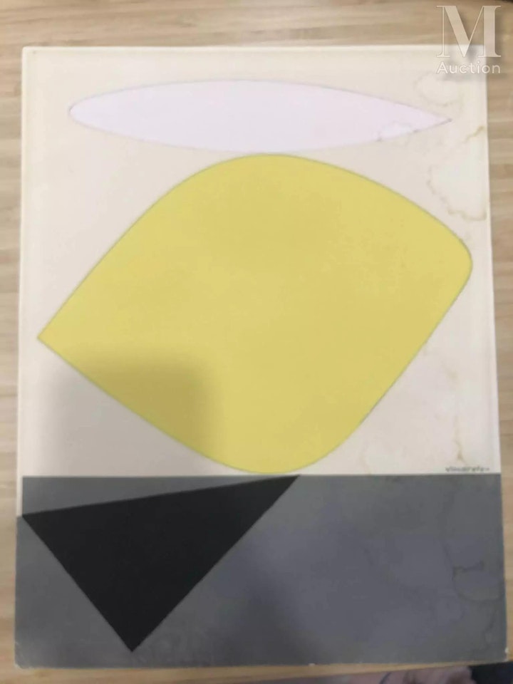 Sauzon by Victor Vasarely