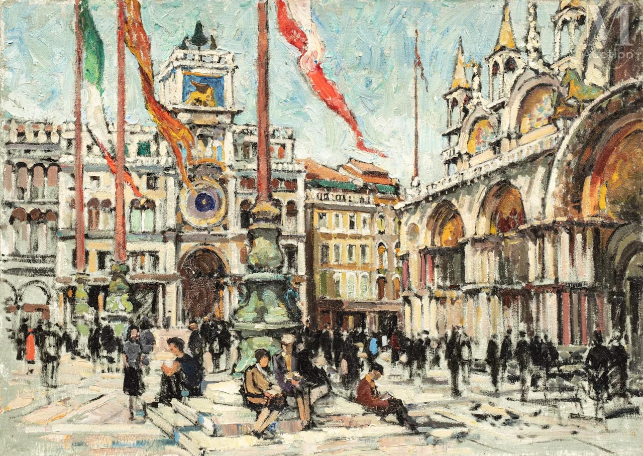 Saint Marco Square in Venice by Constantin Kluge