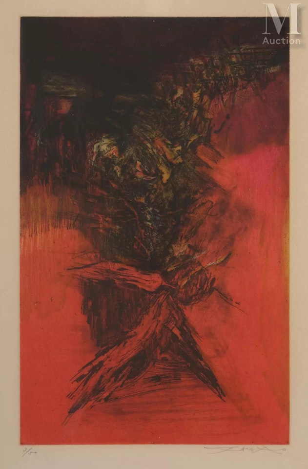Canto Pisan by Zao Wou-Ki