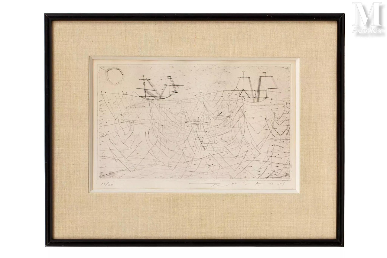 Fishing by Zao Wou-Ki