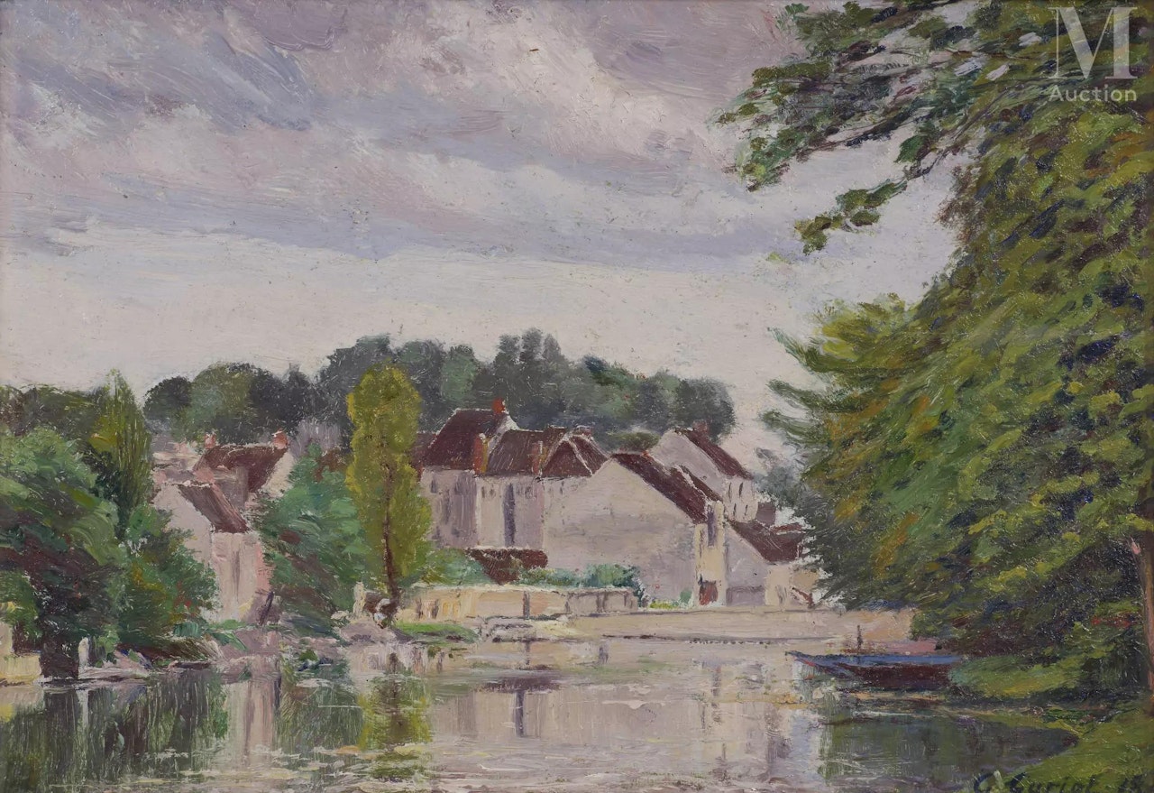 Study in Nemours by Gustave Cariot