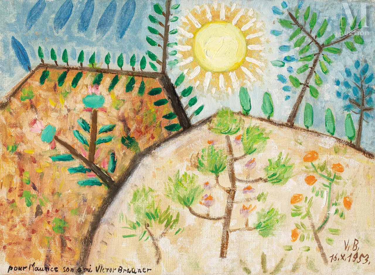 Landscape by Victor Brauner