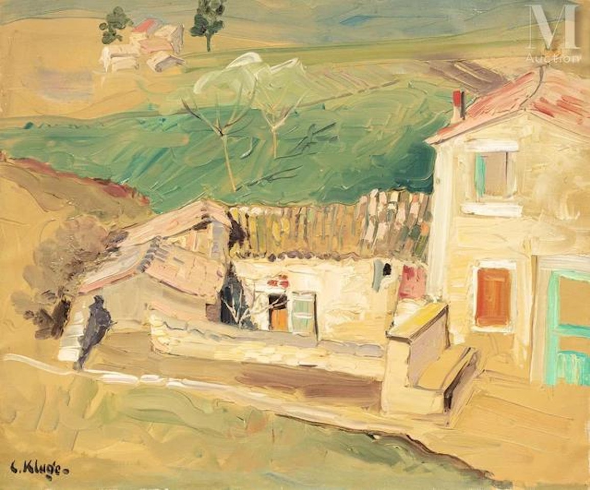 Countryside landscape by Constantin Kluge