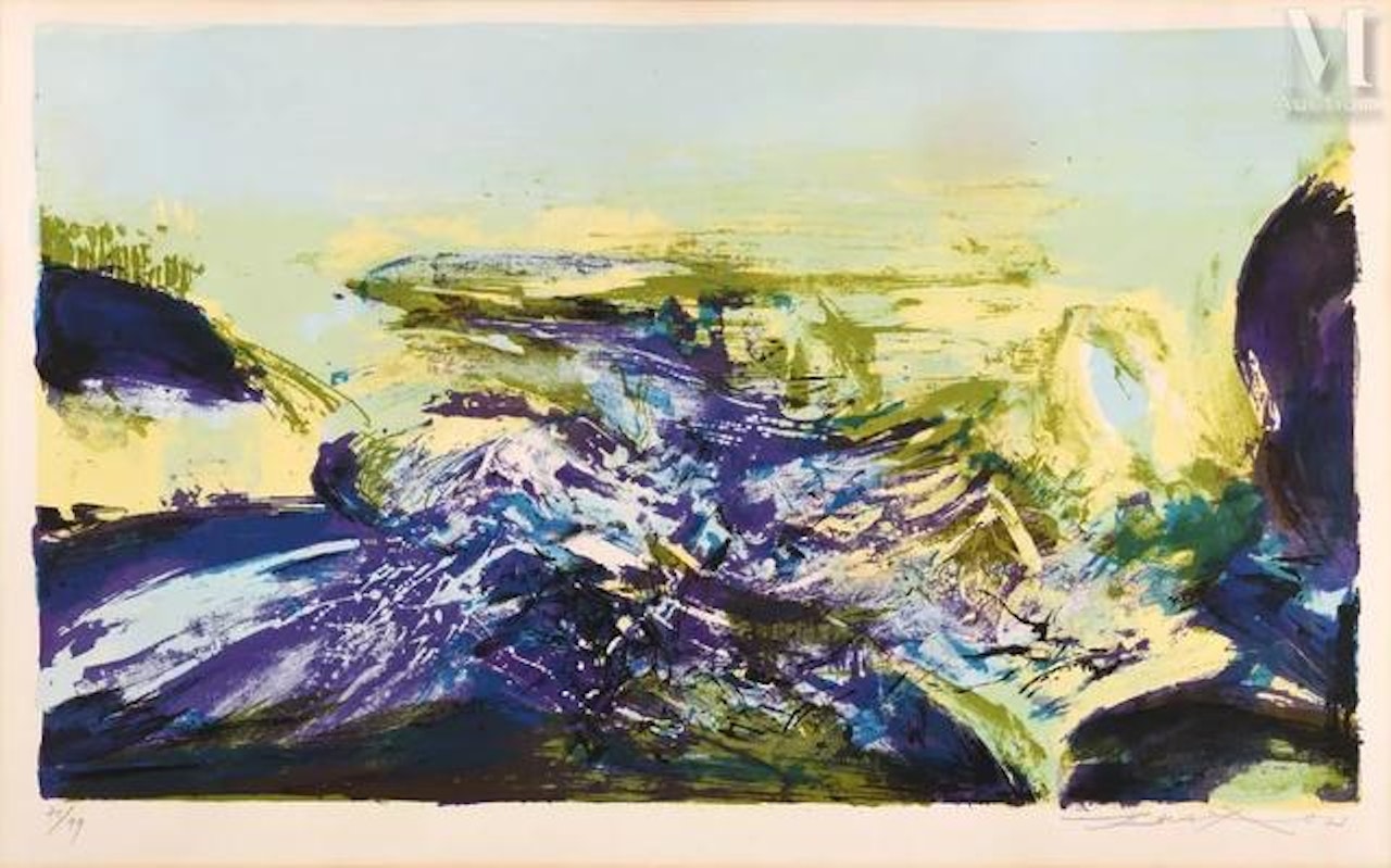 Untitled by Zao Wou-Ki