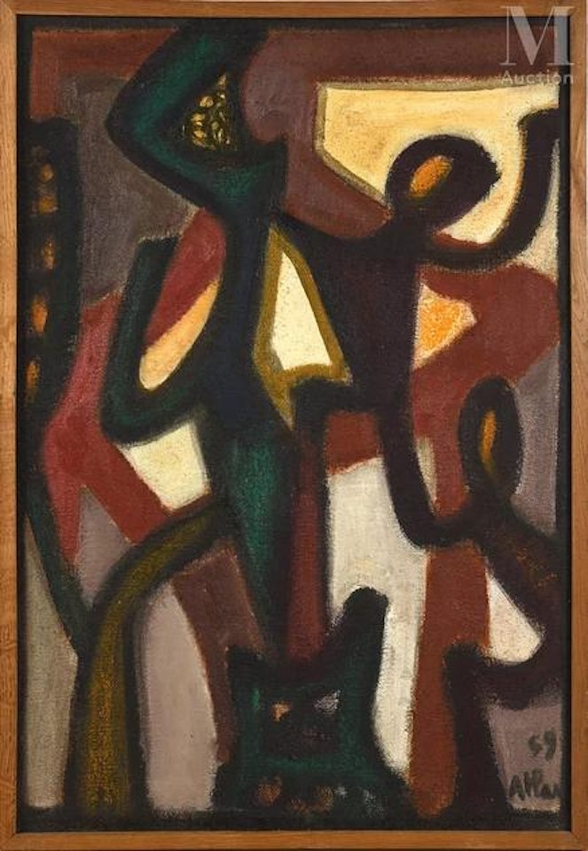 Untitled by Jean Atlan