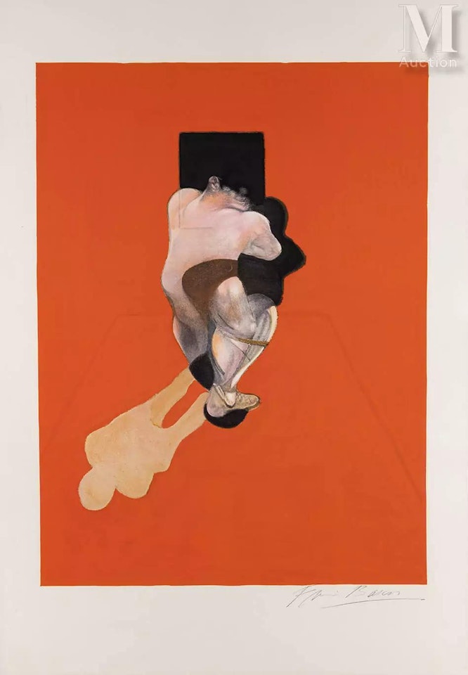 Untitled (from Triptych, central panel) by Francis Bacon