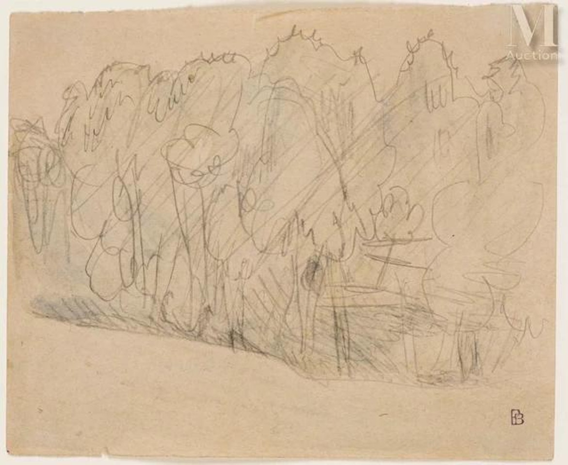 The forest by Pierre Bonnard