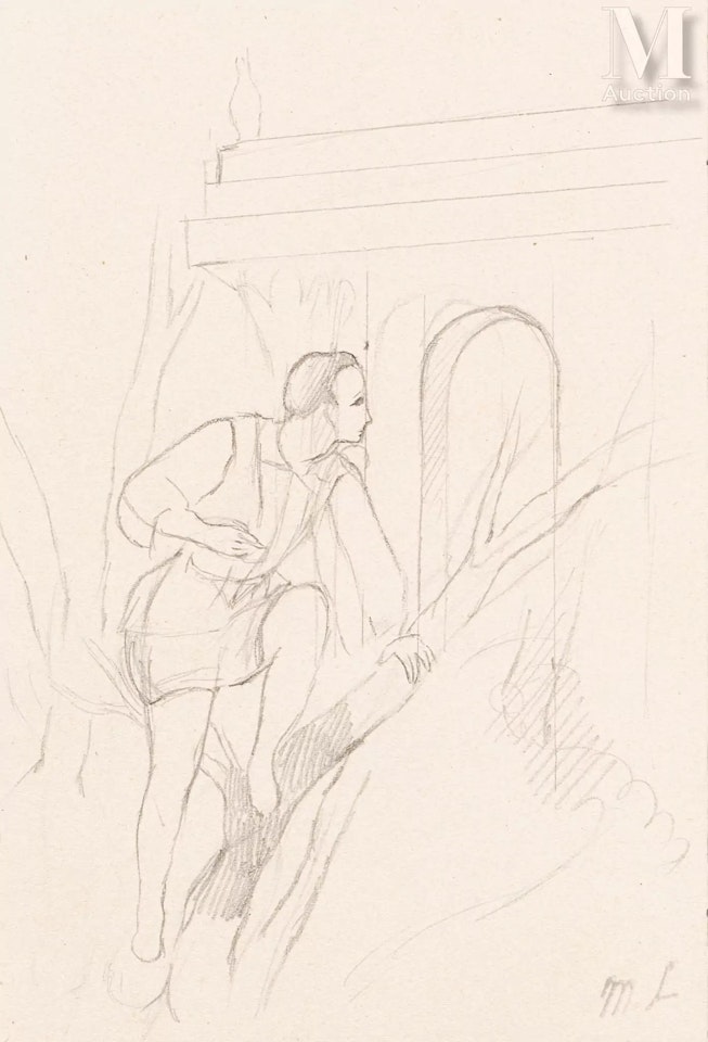 Character study by Marie Laurencin