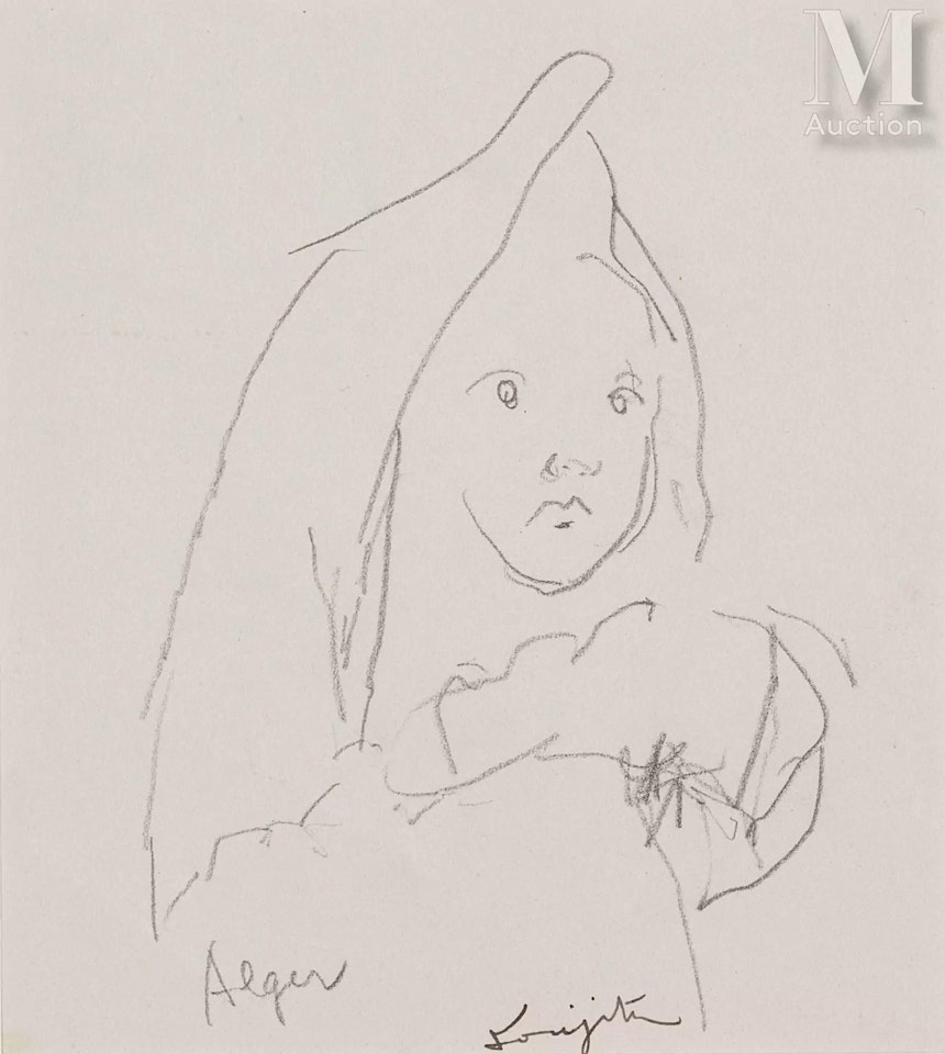 Little child, Algiers by Leonard Tsuguharu Foujita
