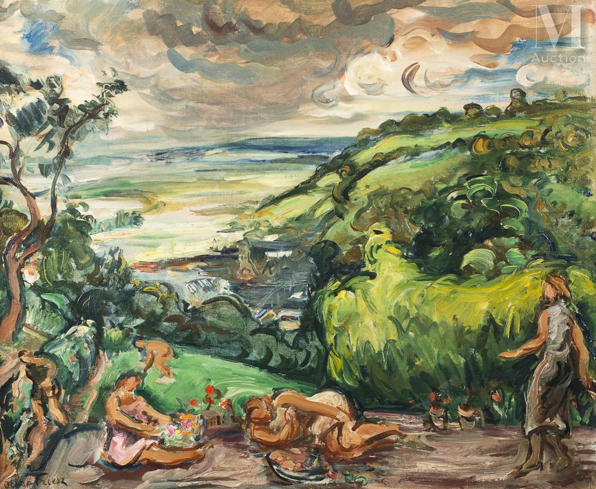 Country party by Othon Friesz