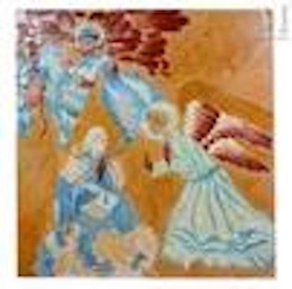 Annunciation, Assumption of the Virgin (diptych) by Louis Cane