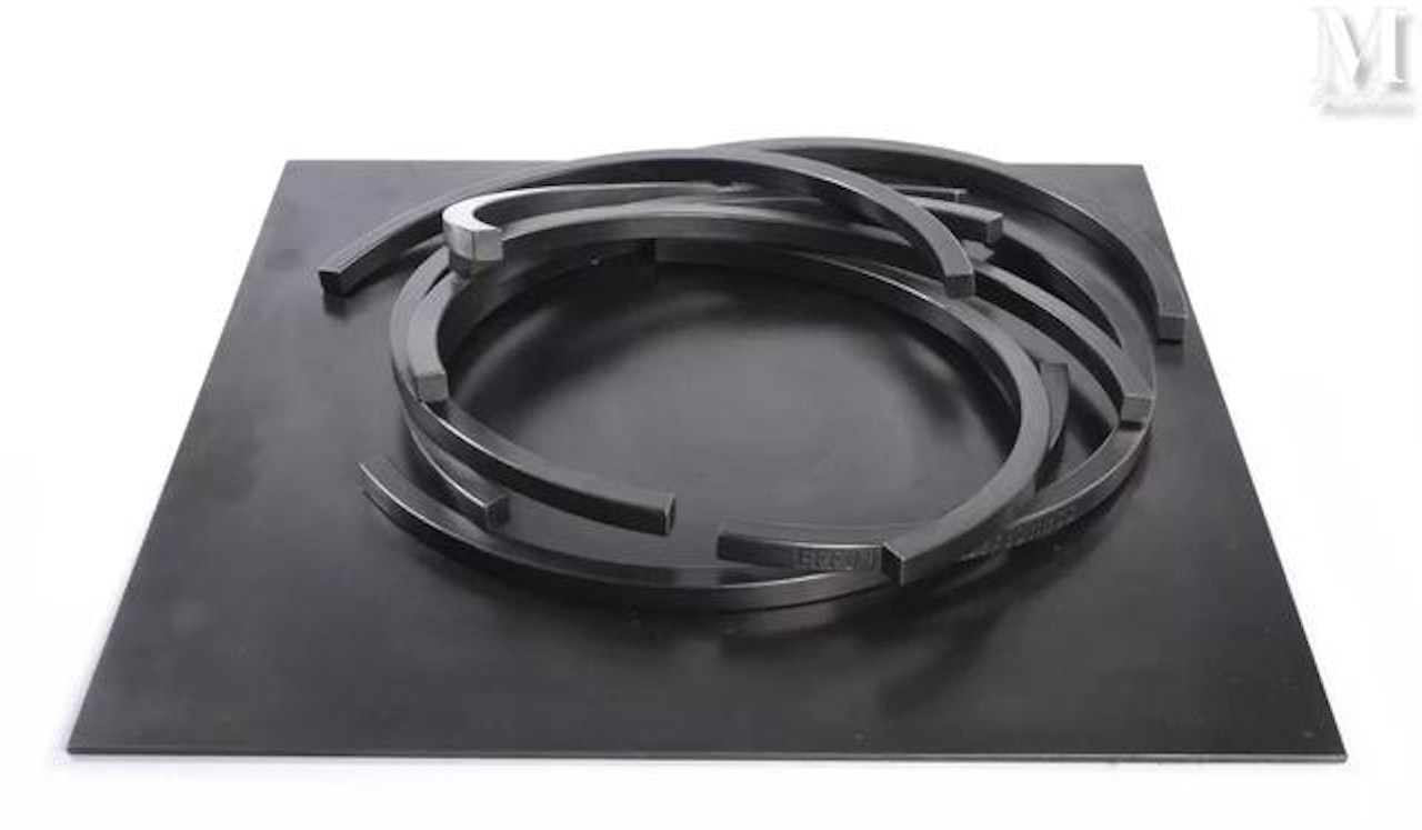 Collapse: 10 Arcs by Bernar Venet