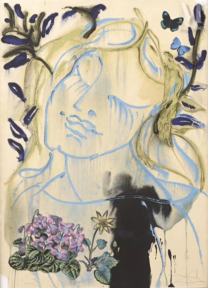 Fantasy of the Seasons by Salvador Dali