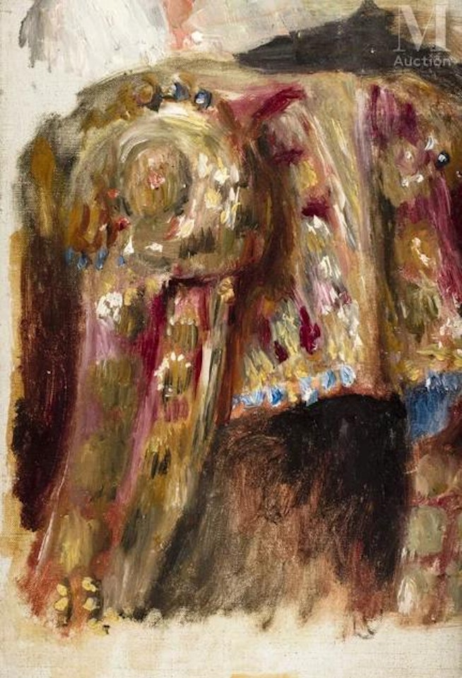 Toreador jacket study by Pierre-Auguste Renoir