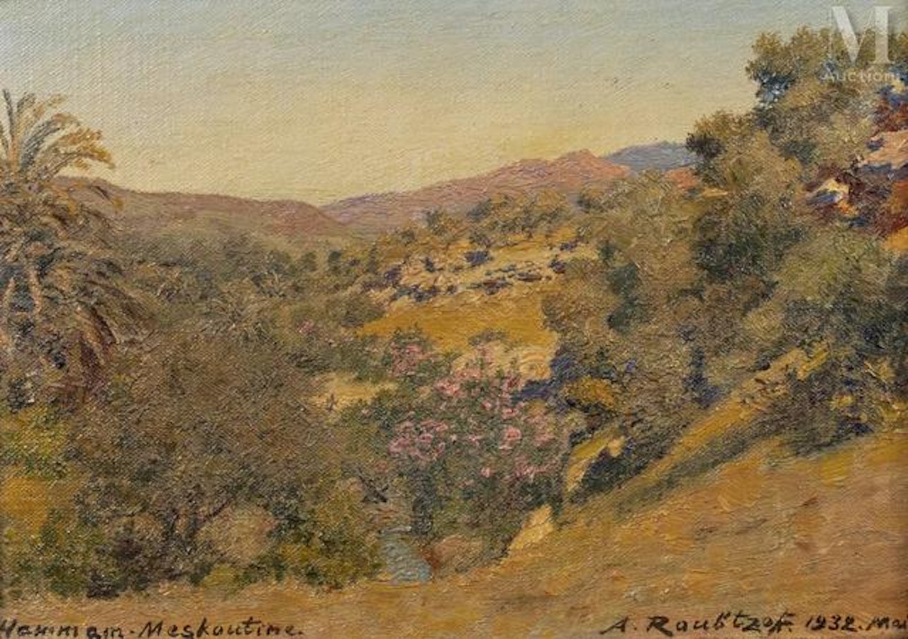 Hammam- Meskhoutine; Hammam-Meskoutine by Alexandre Roubtzoff