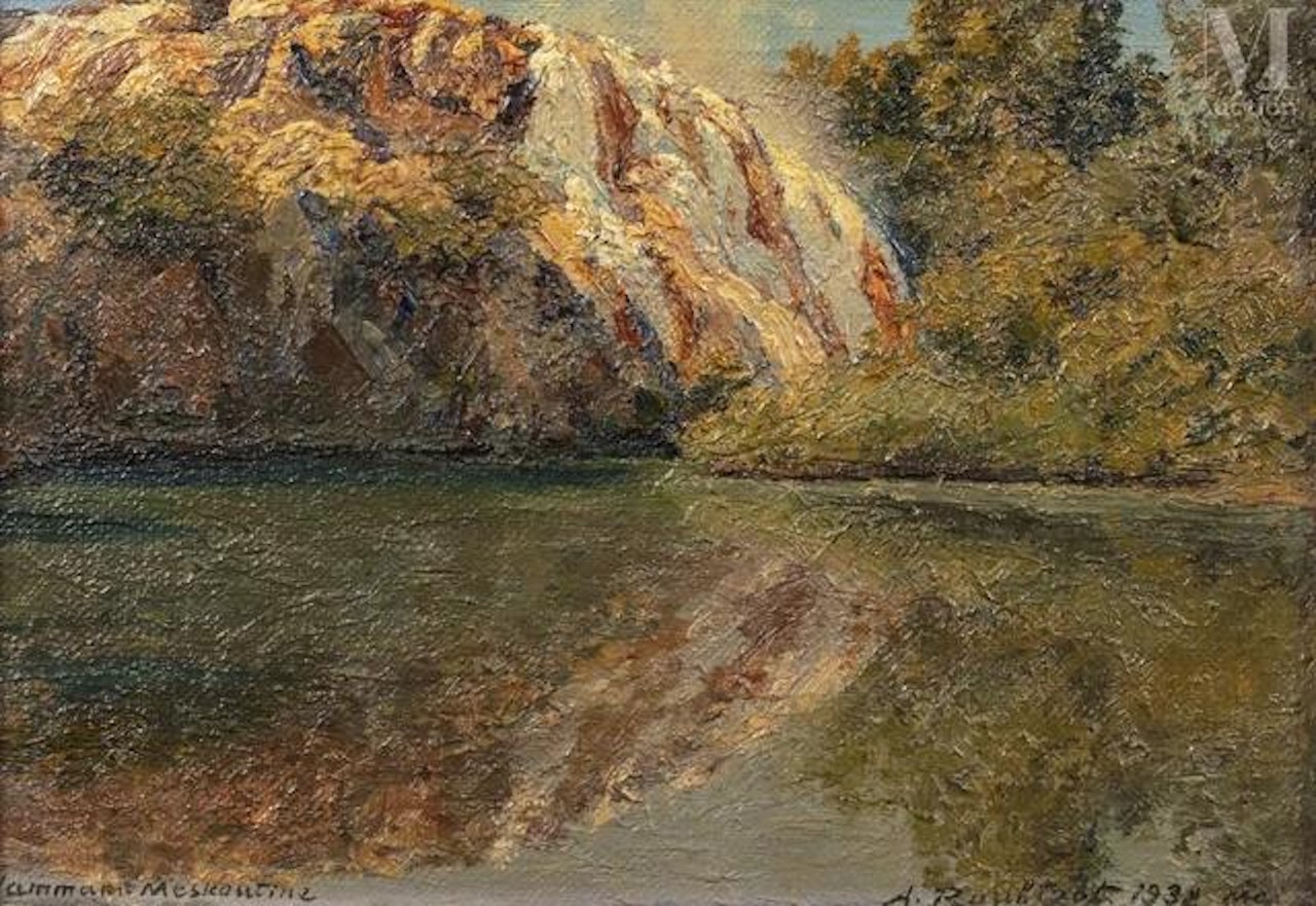 Hammam Meskhoutine; Hammam Meskoutin by Alexandre Roubtzoff