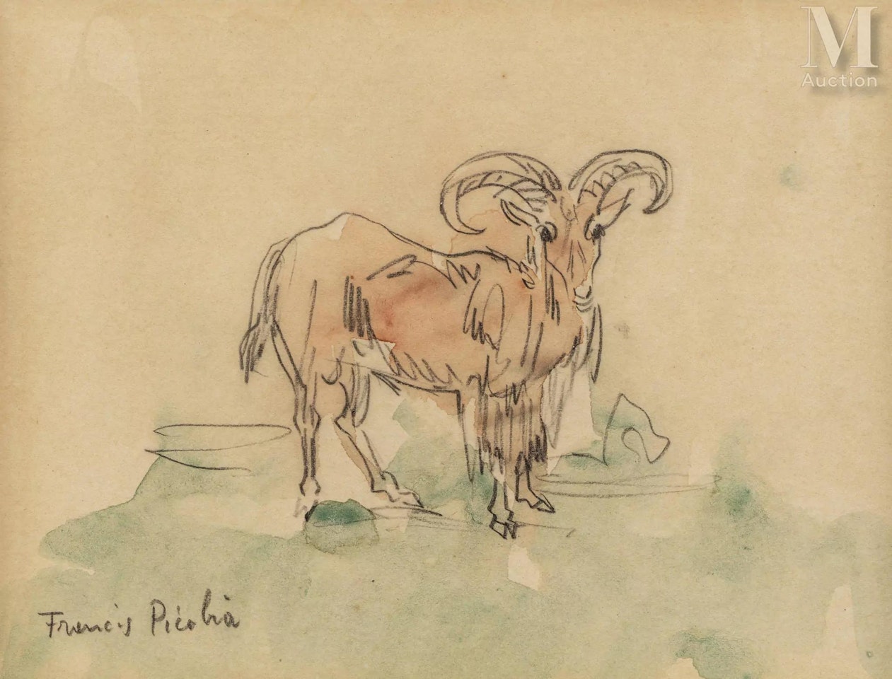 The goat by Francis Picabia