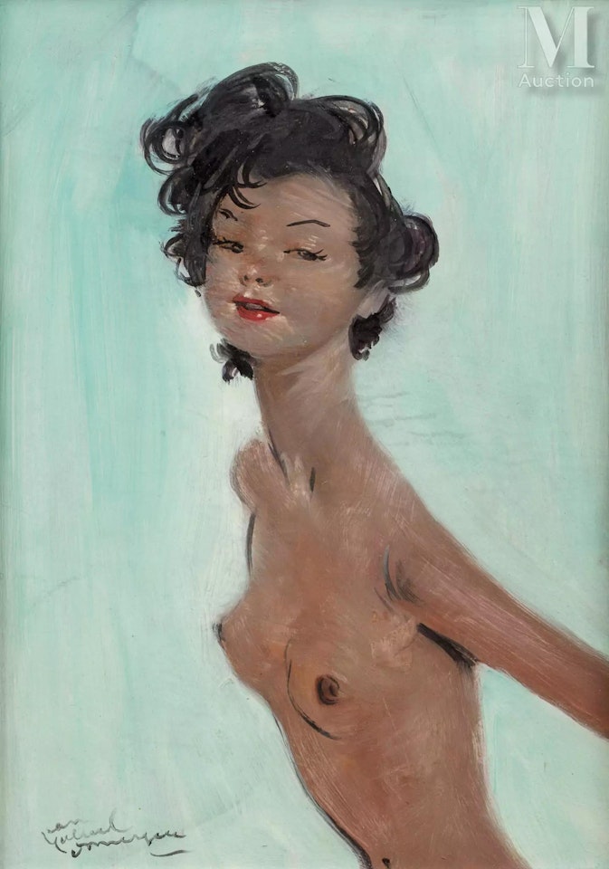 Titiana by Jean Gabriel Domergue