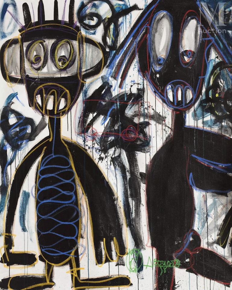 Untitled by Aboudia Abdoulaye Diarrassouba