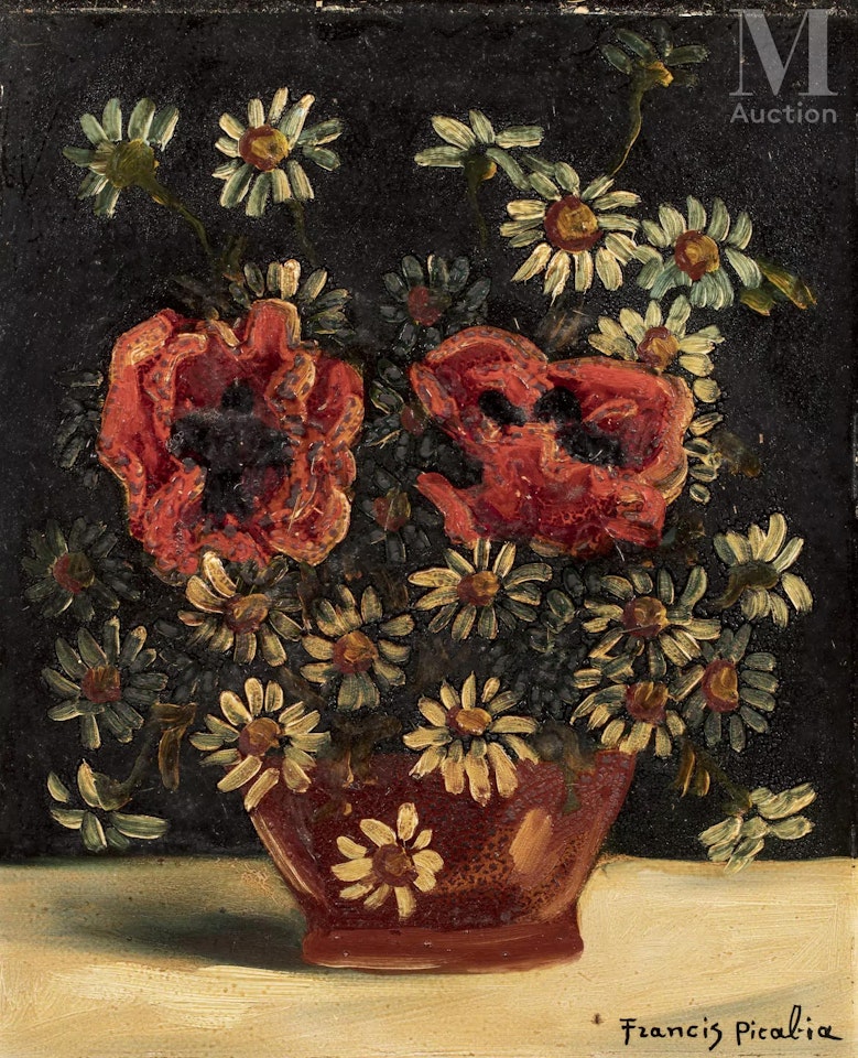 Bouquet of flowers by Francis Picabia