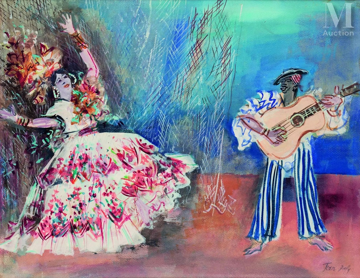 The Andalusian by Jean Dufy